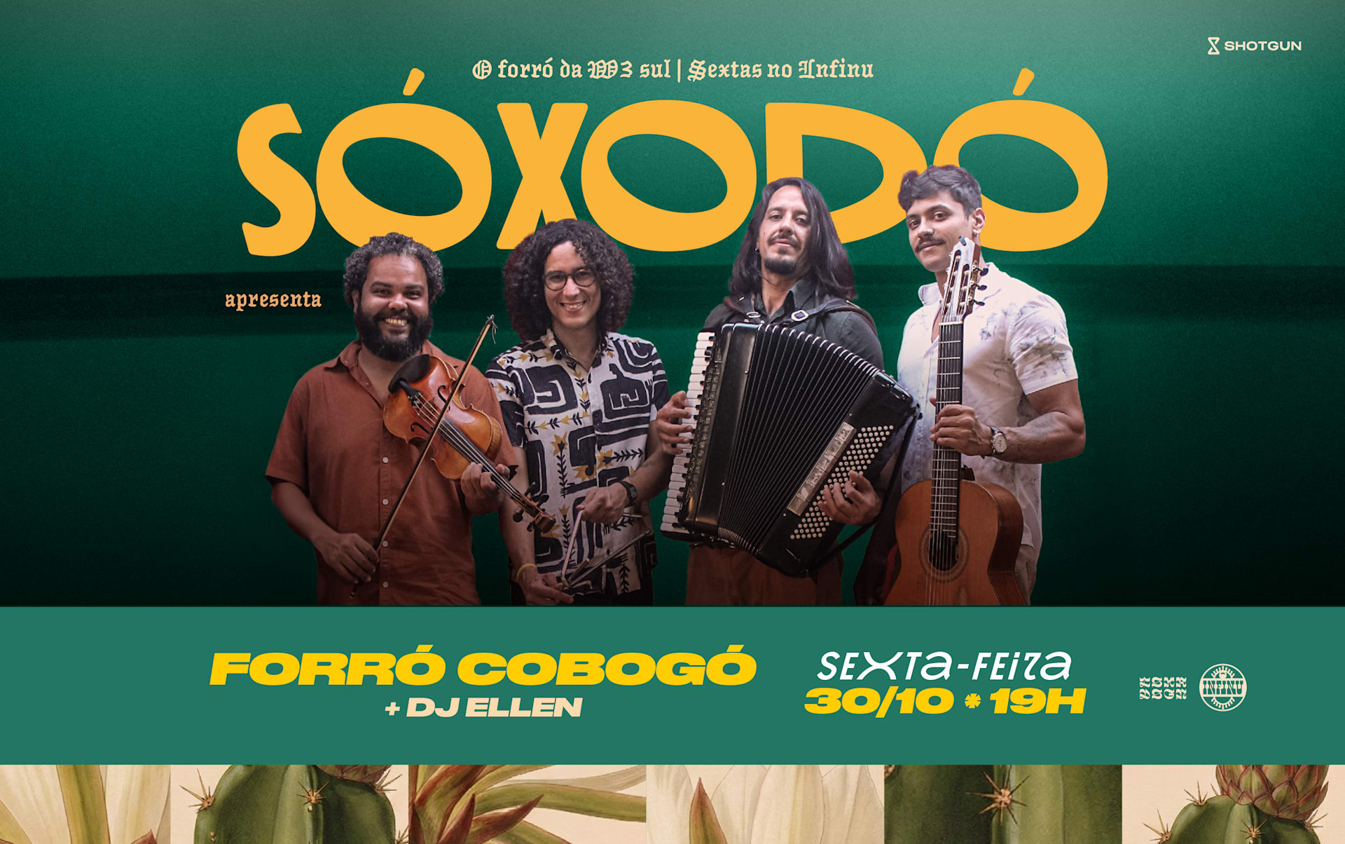 Sóxodó Apresenta Forró Cobogó