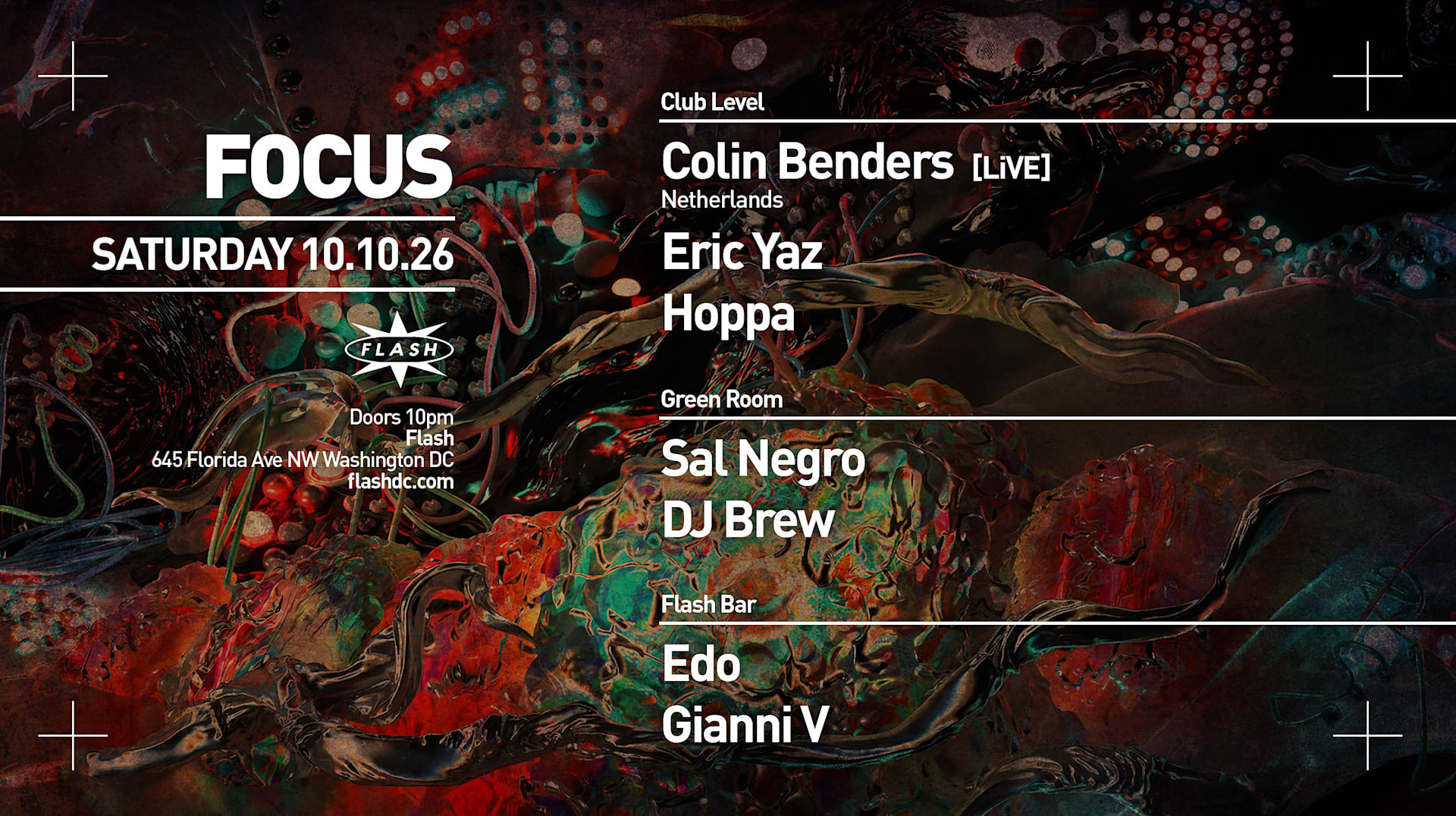 Focus: Colin Benders [Live]