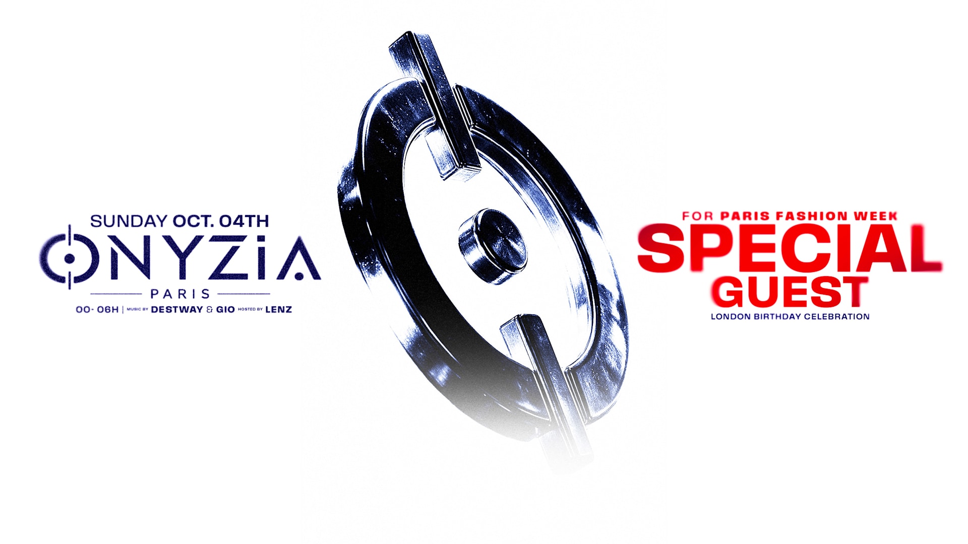 Onyzia - Paris Fashion Week - Surprise Guest - Arc Club