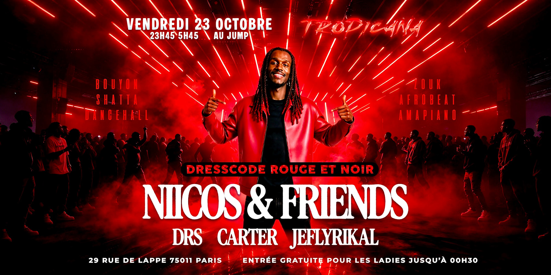 La Tropicana - Niicos And Friends - Carter Jeflyrikal Drs
