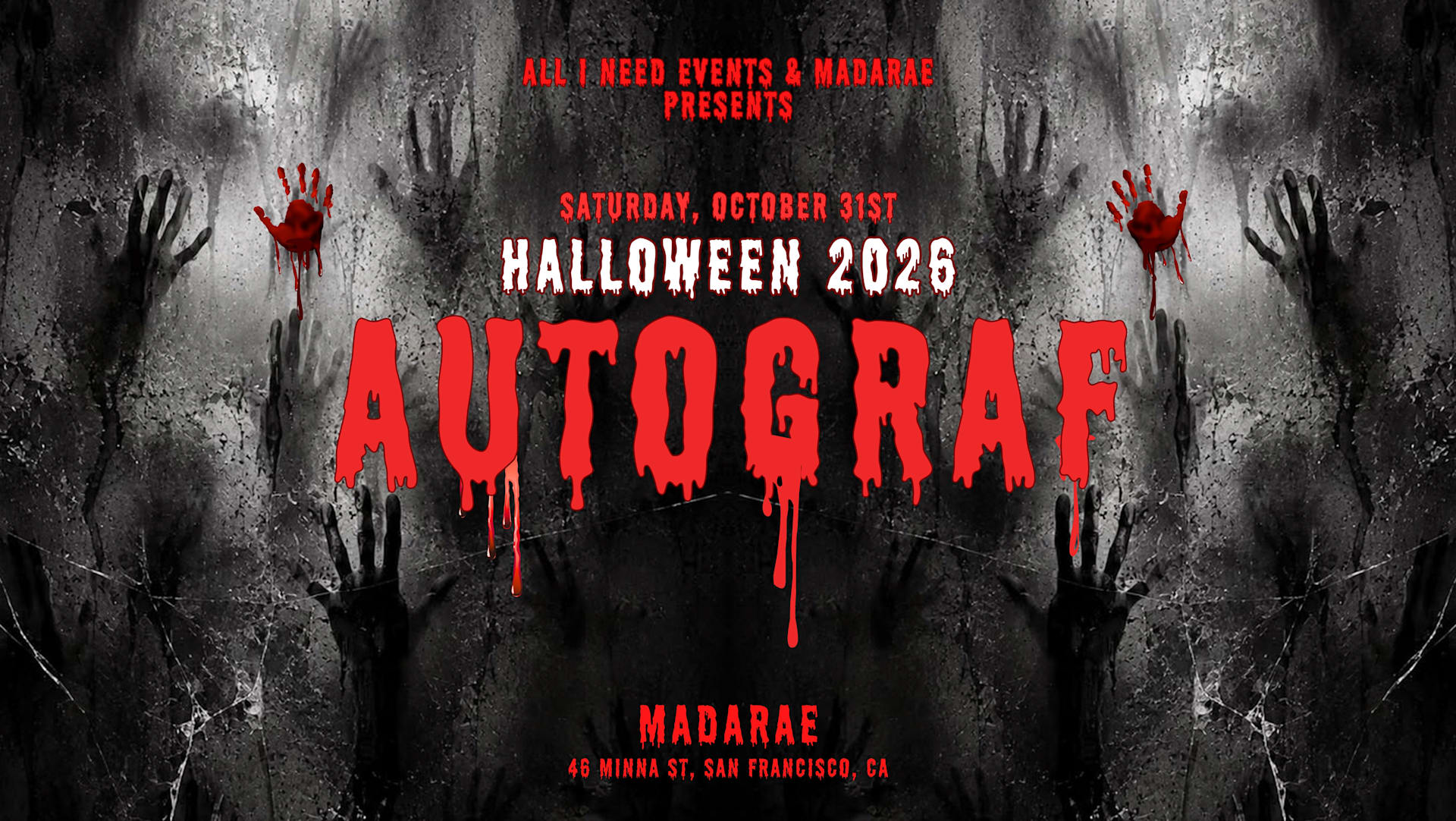 Halloween With Autograf At Madarae San Francisco