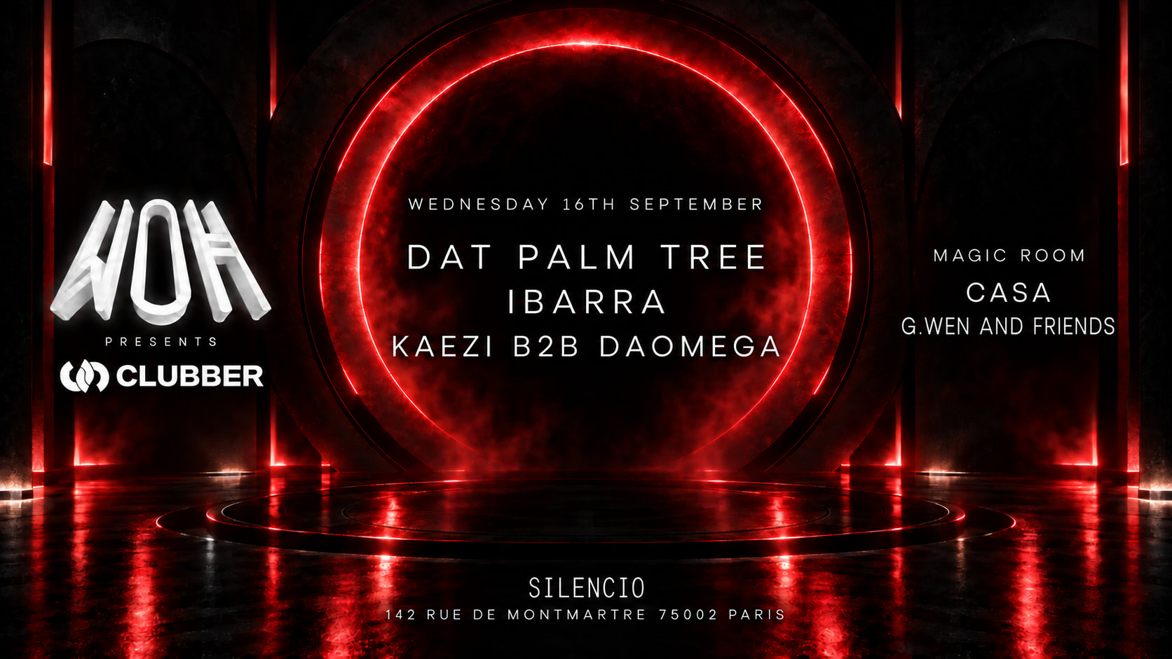 Woh X Clubbers Invite Dat Palm Tree And Friends