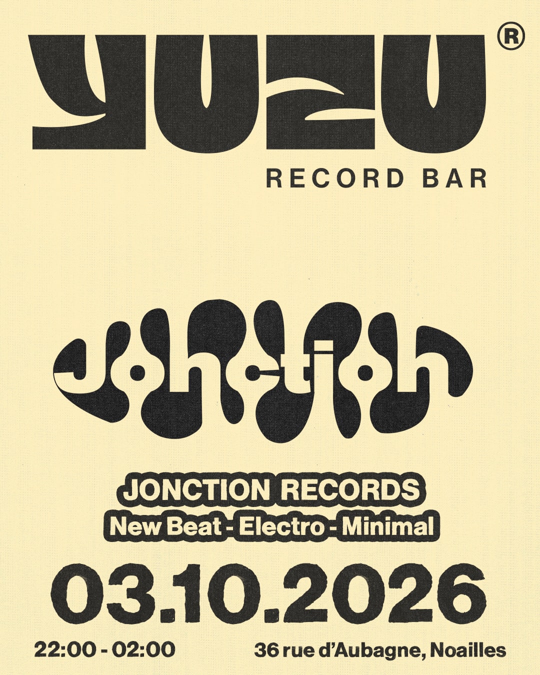 Dj Set Jonction Records @Yuzu Record Bar