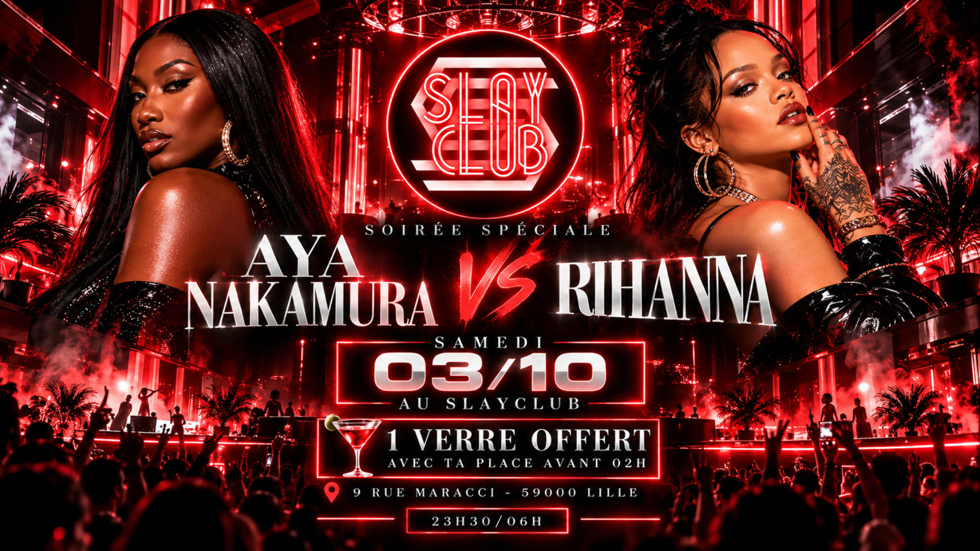 Slay Club : Aya Nakamura Vs Rihanna