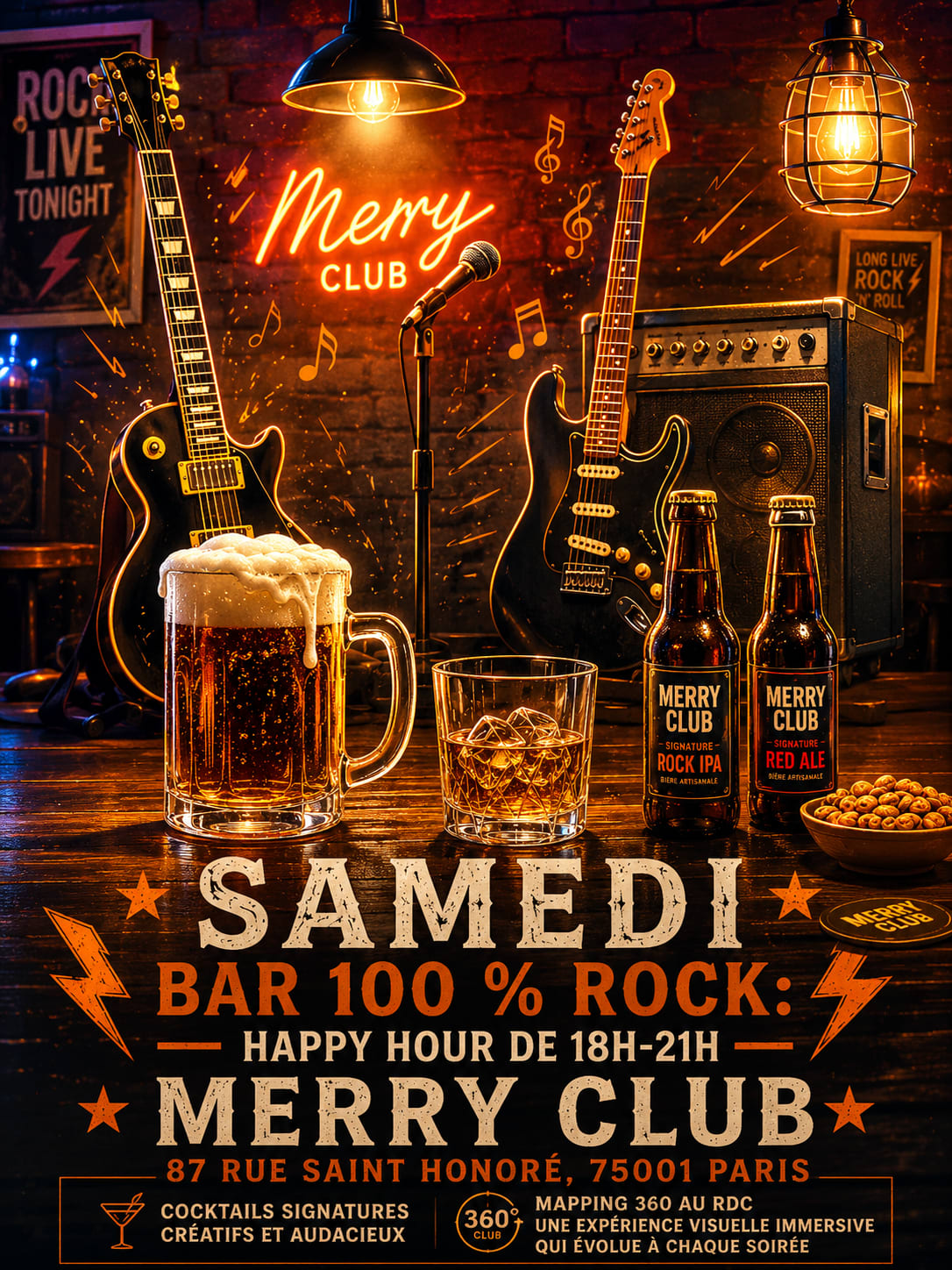 Merry -Karaoké & Rock Hits 90s-2000 De 18h À 22h