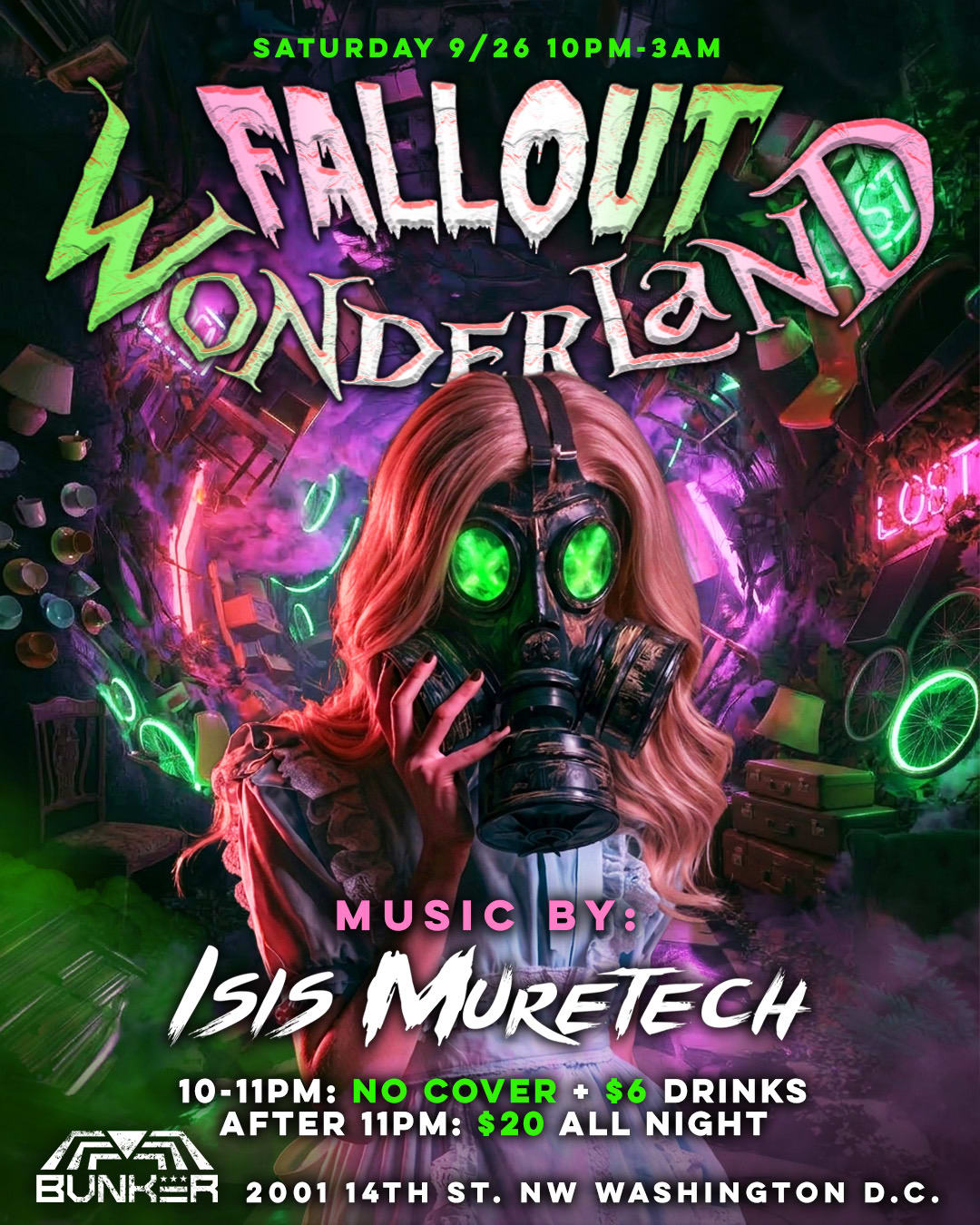 Fallout Wonderland With Isis Muretech (Mexico)