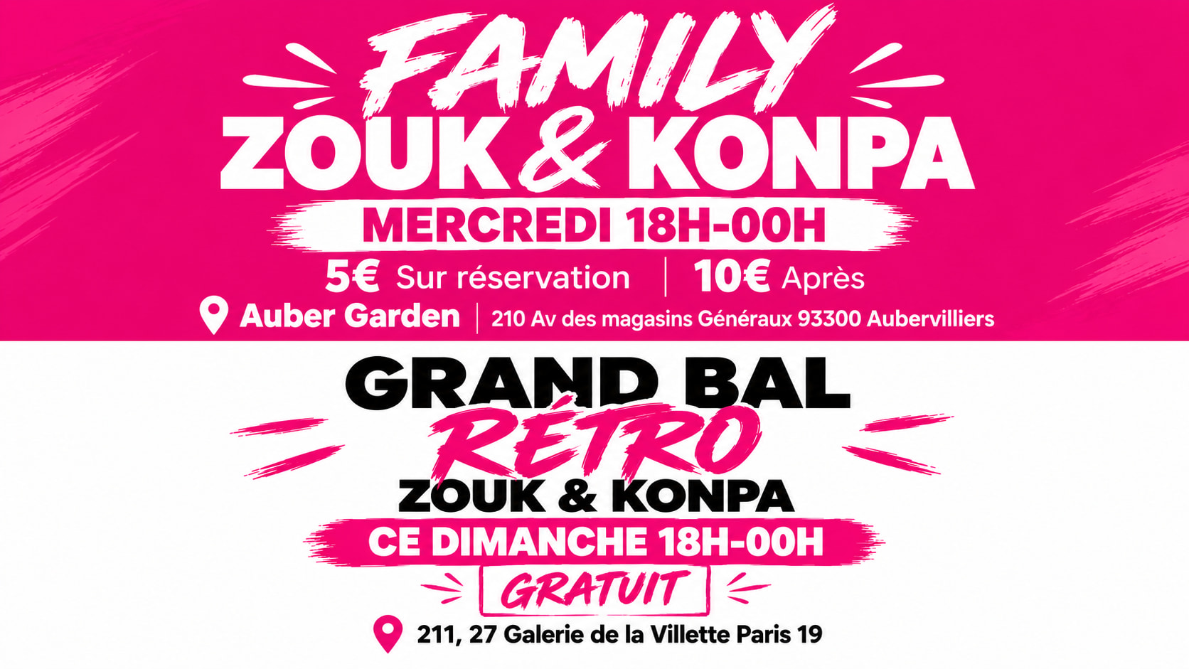 Soirée Zouk Et Konpa Gratuite