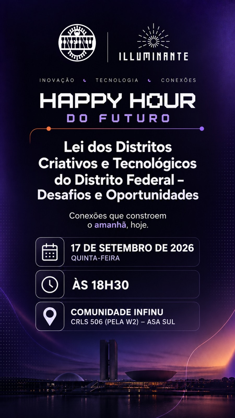 Infinu Recebe Happy Hour Do Futuro