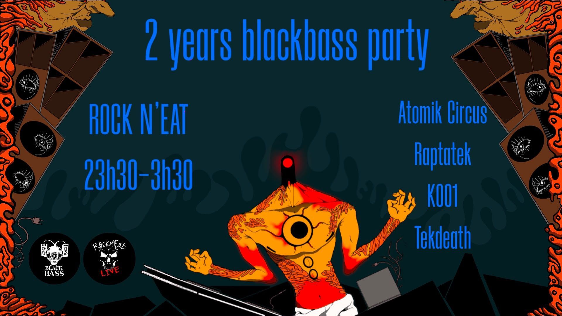 2 Ans Blackbass Collectif @Rockneat