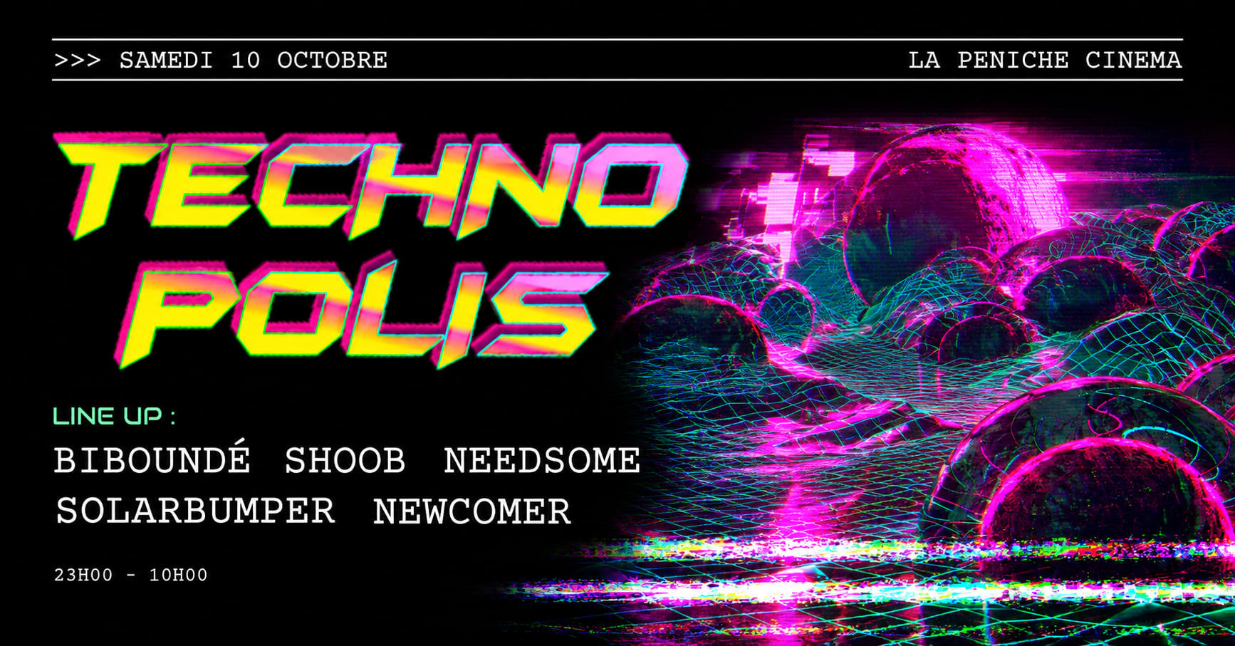 Technopolis - Techno, Psytrance & Hardmusic - Peniche Cinéma
