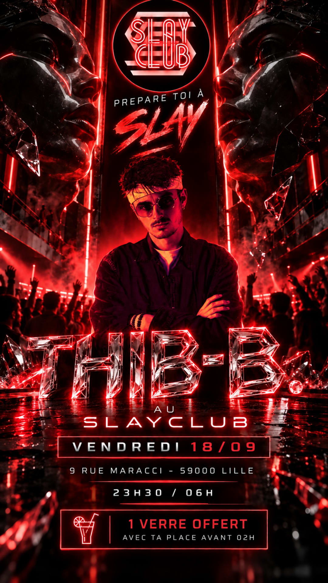 Slay Club : Dj Thib B 18/09