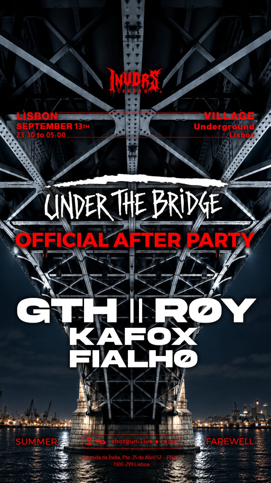 Under The Bridge Official After Party With Gth,Røy And Kafox