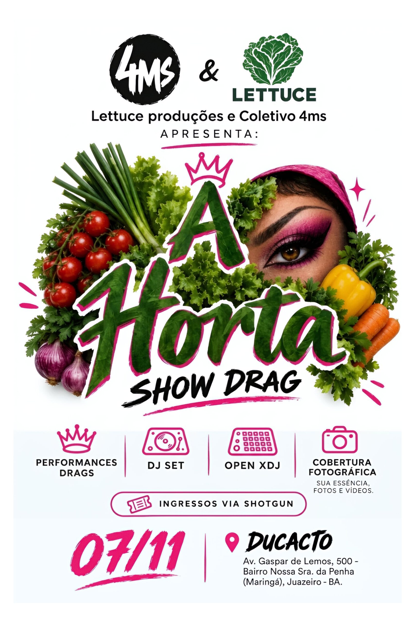 A Horta - Show Drag 🥗
