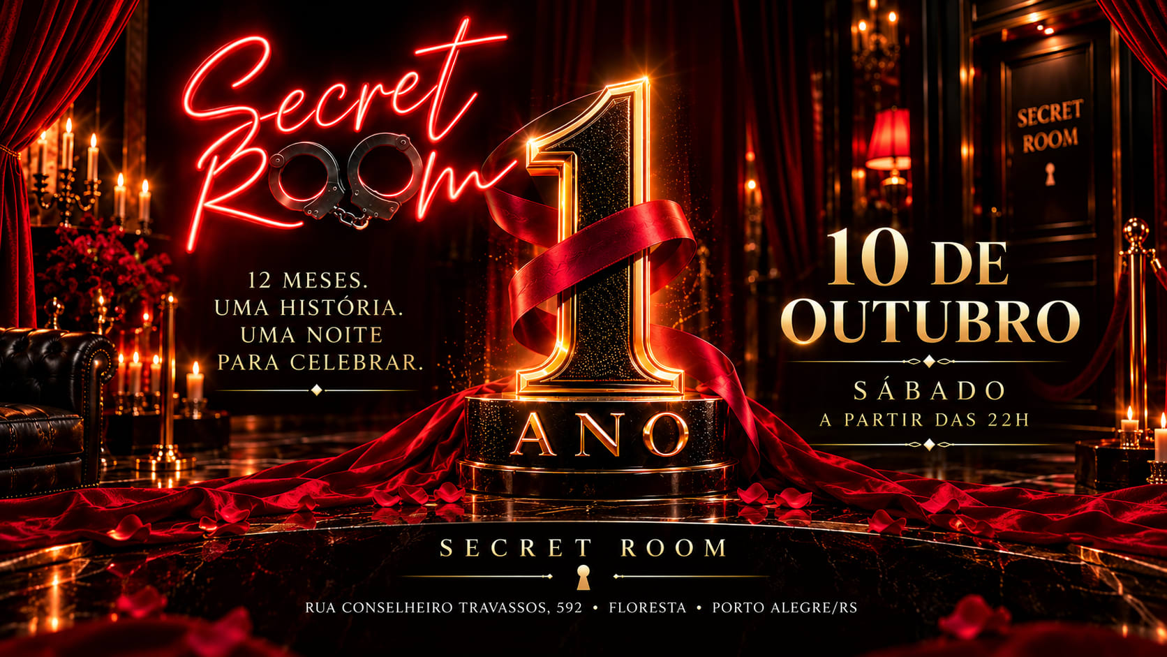 Secret Room — 1 Ano