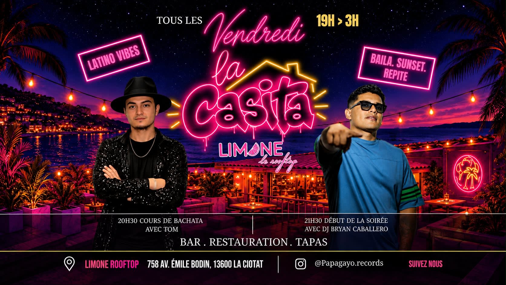 🏠 La Casita X Papagayo Records 🦜 • Vendredi 11/09