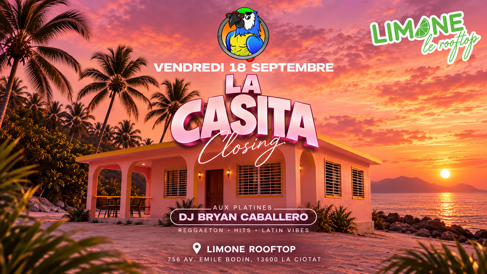 🏠 La Casita X Papagayo Records 🦜 • Closing 18/09