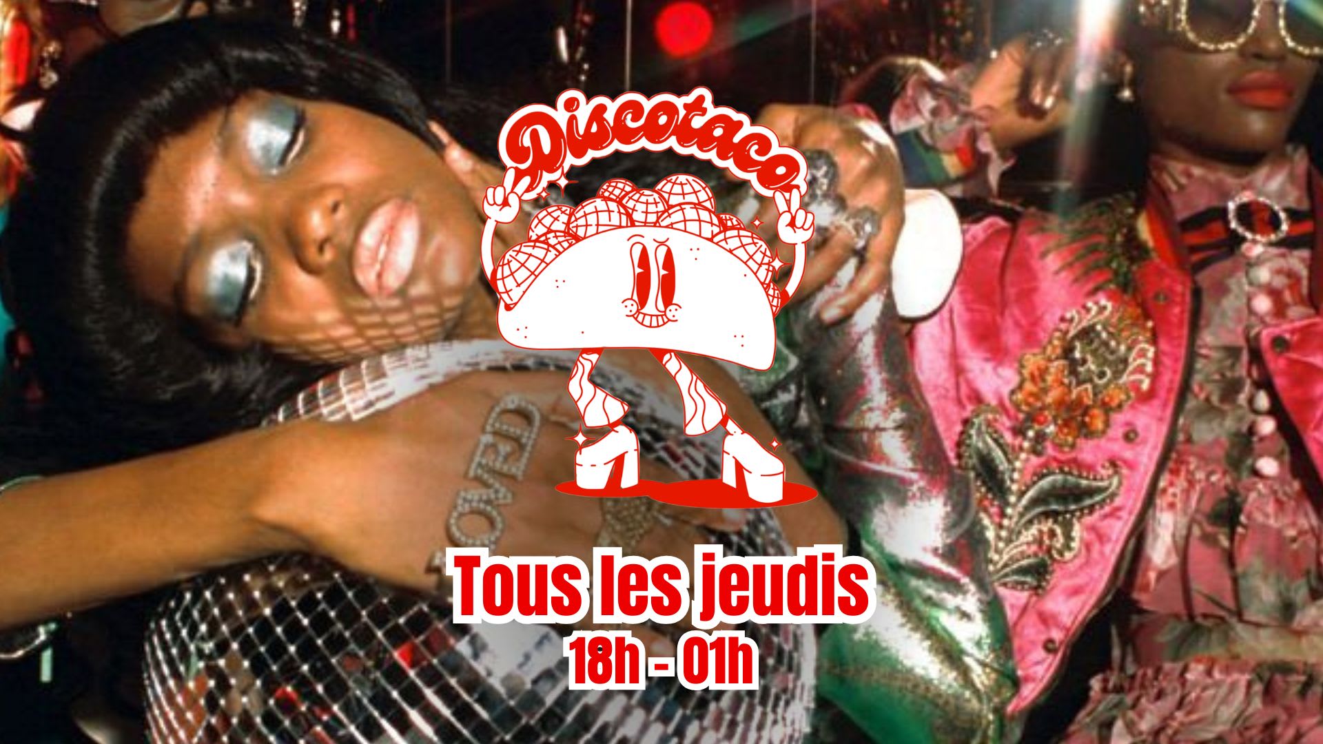 Discotaco : Disco, Paillettes & Tacos !