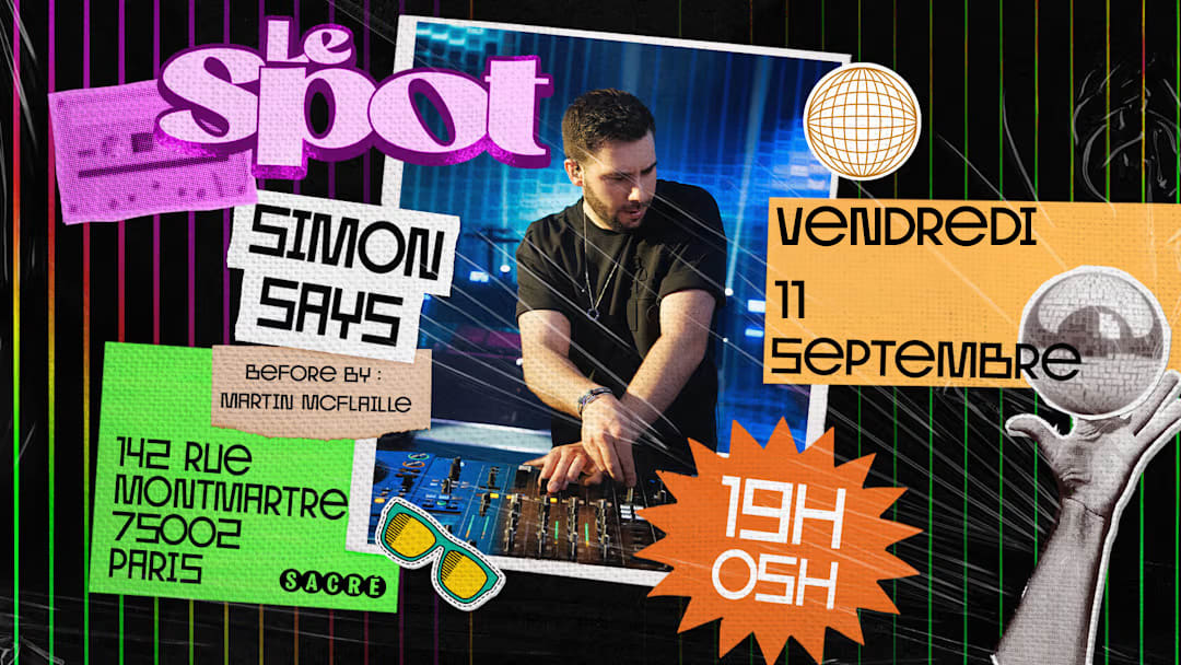 Le Spot - Vendredi 11 Septembre 2026