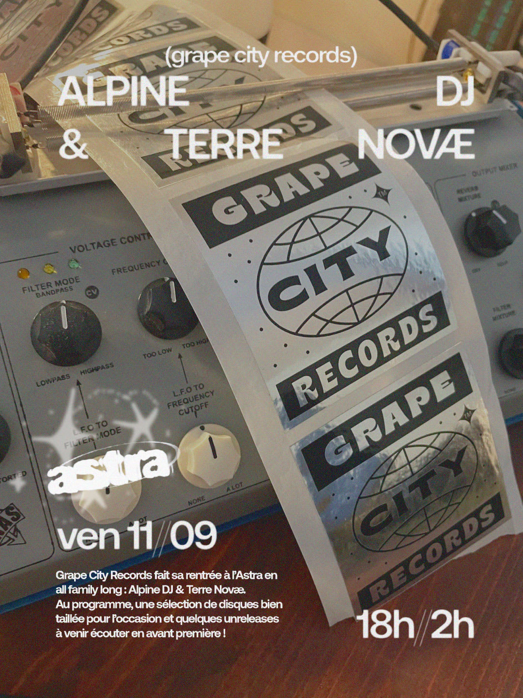 Alpine Dj & Terre Novae