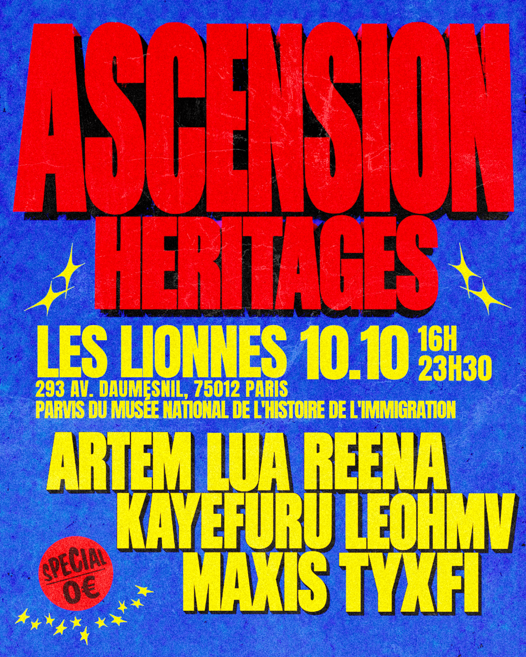 Ascension Héritages @Les Lionnes