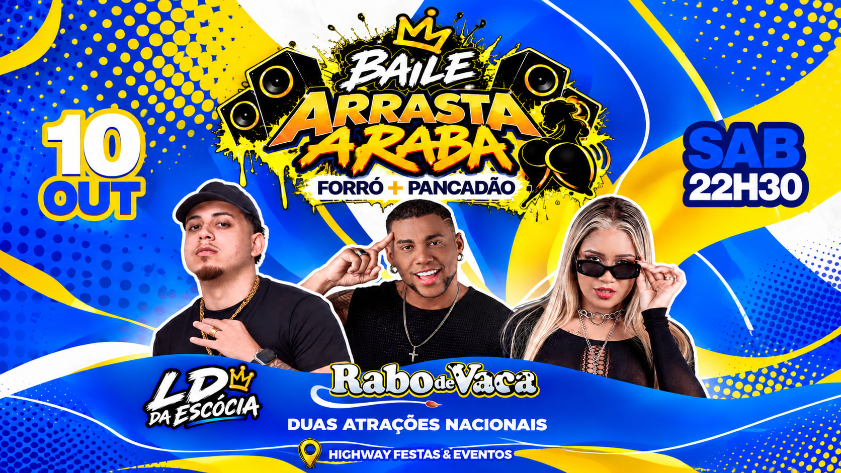 Baile Arrasta A Raba