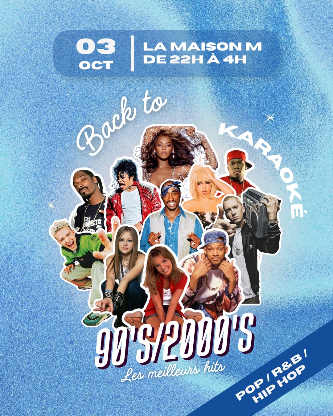 Back To 90/2000 + Salle Karaoké