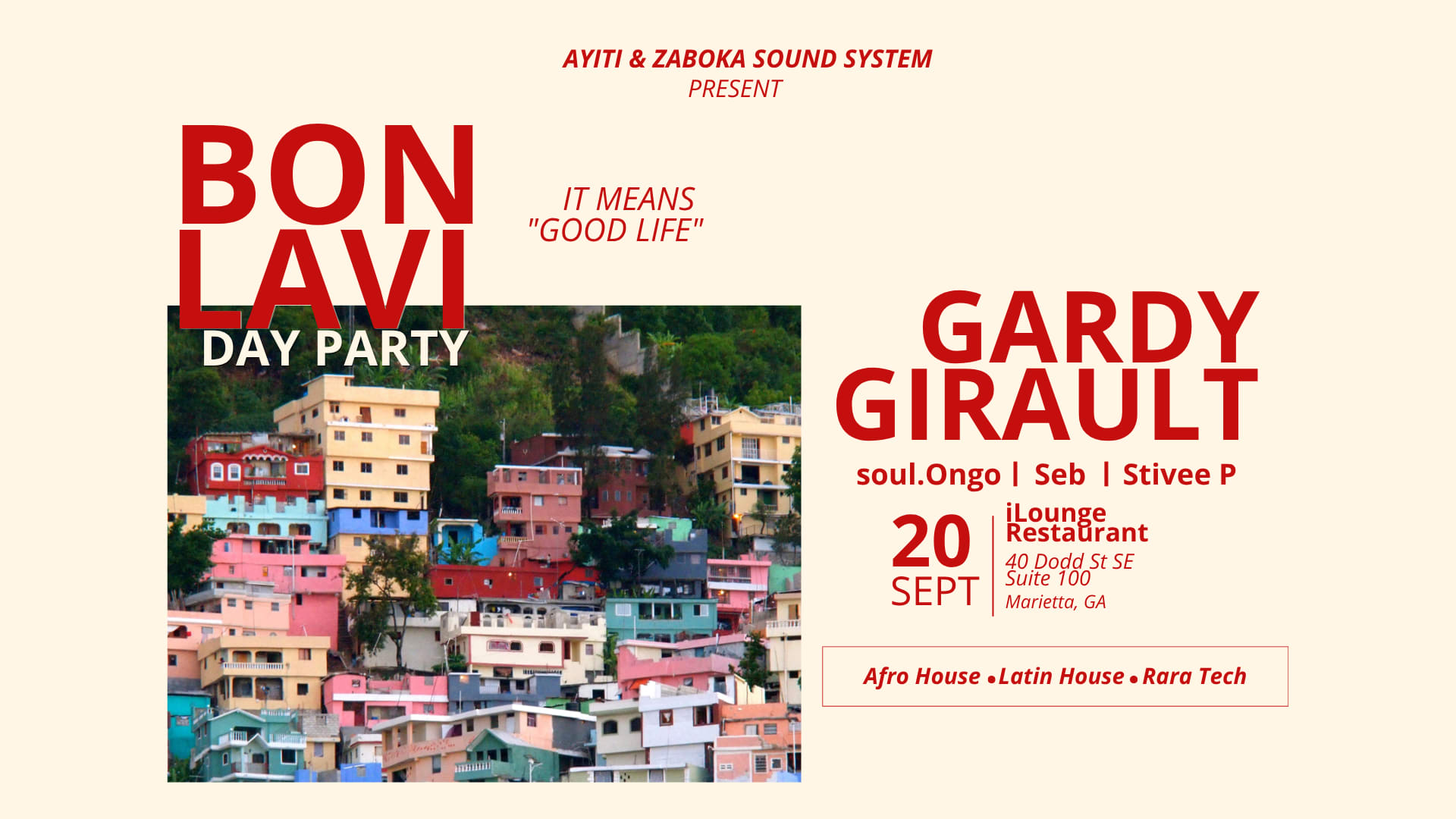 Bon Lavi : Day Party