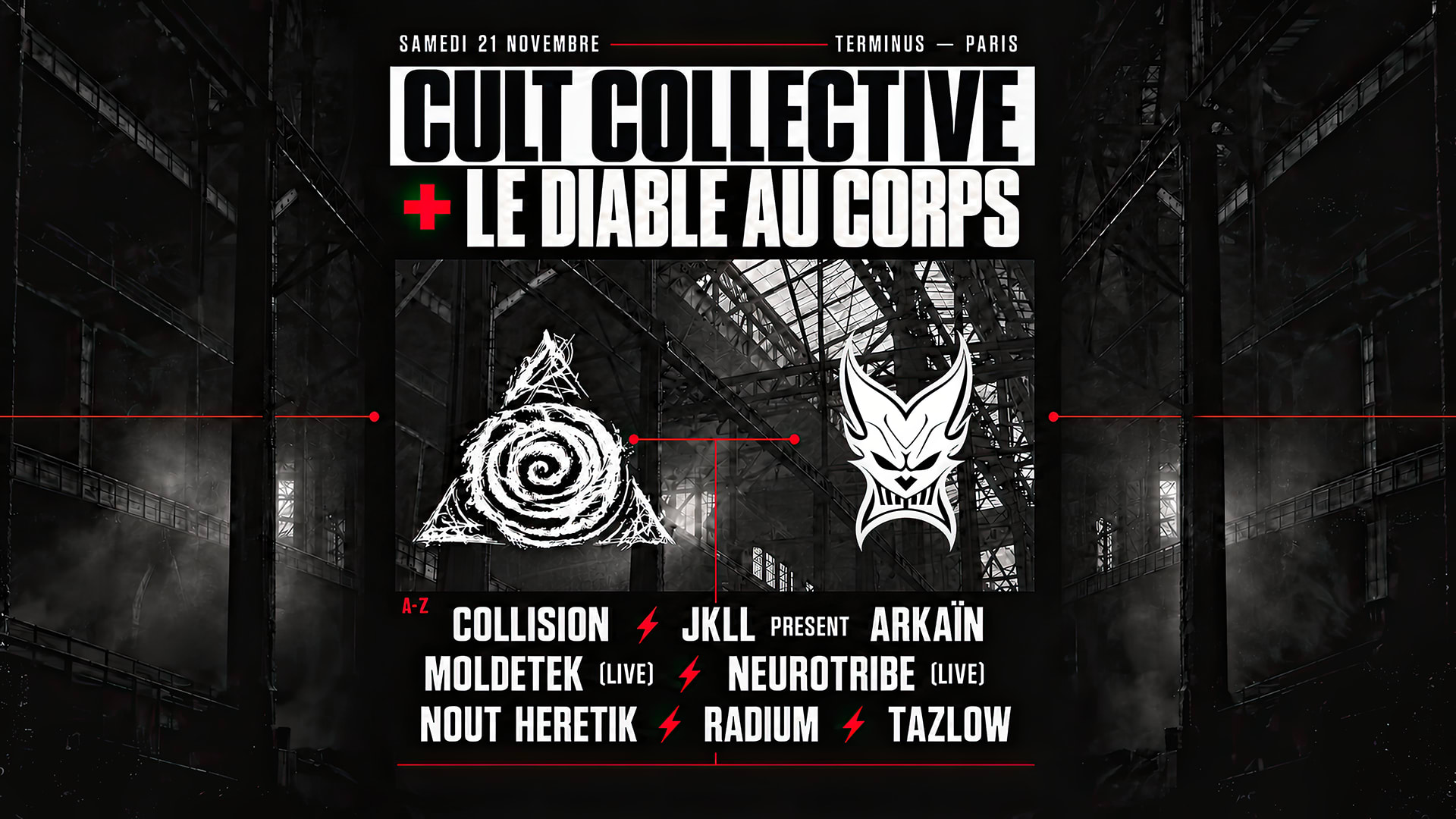 Cult Collective + Le Diable Au Corps @ Terminus - Paris
