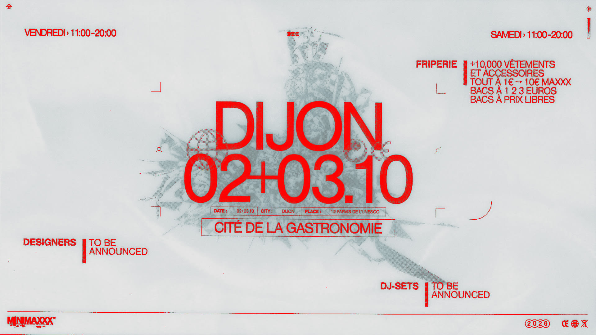 [Dijon] Friperie + Dj-Sets + Designers