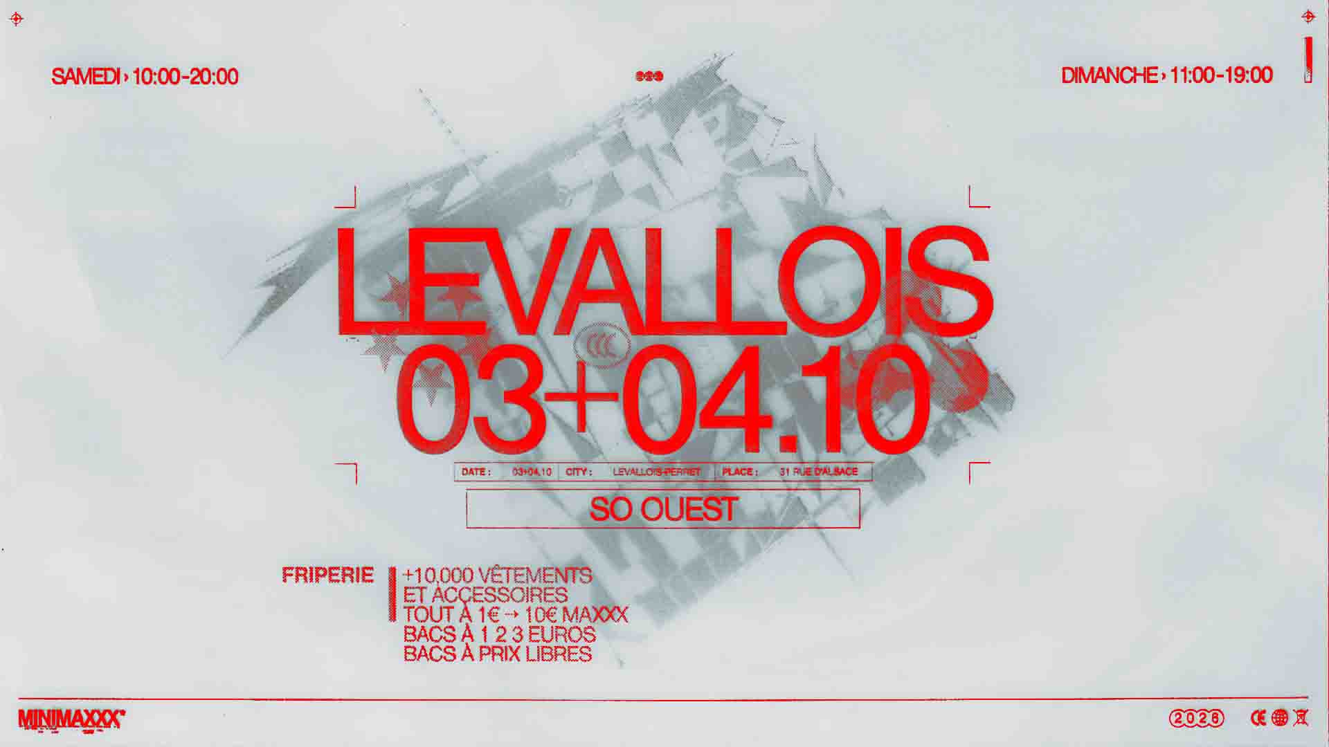 [Levallois-Perret] Friperie Minimaxxx Takeover