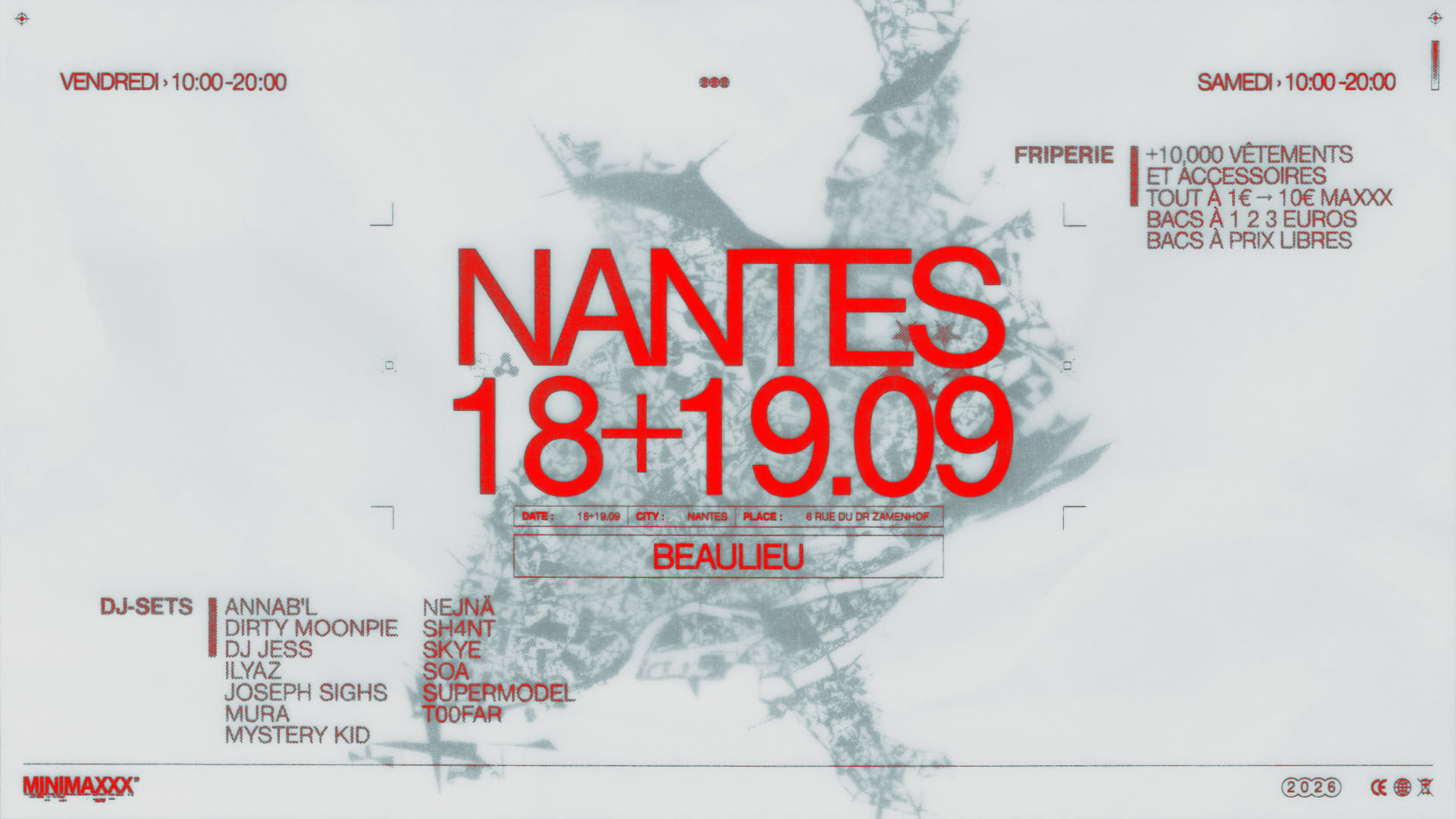 [Nantes] Friperie + Dj-Sets + Designers