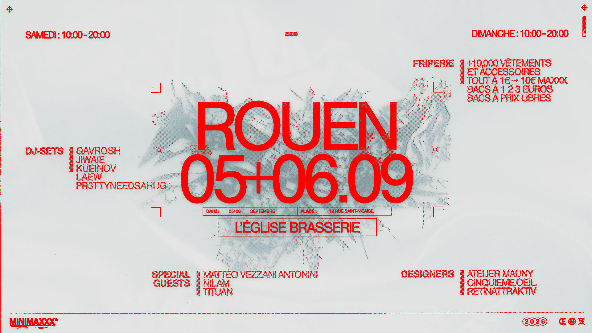 [Rouen] Friperie + Dj-Sets + Designers