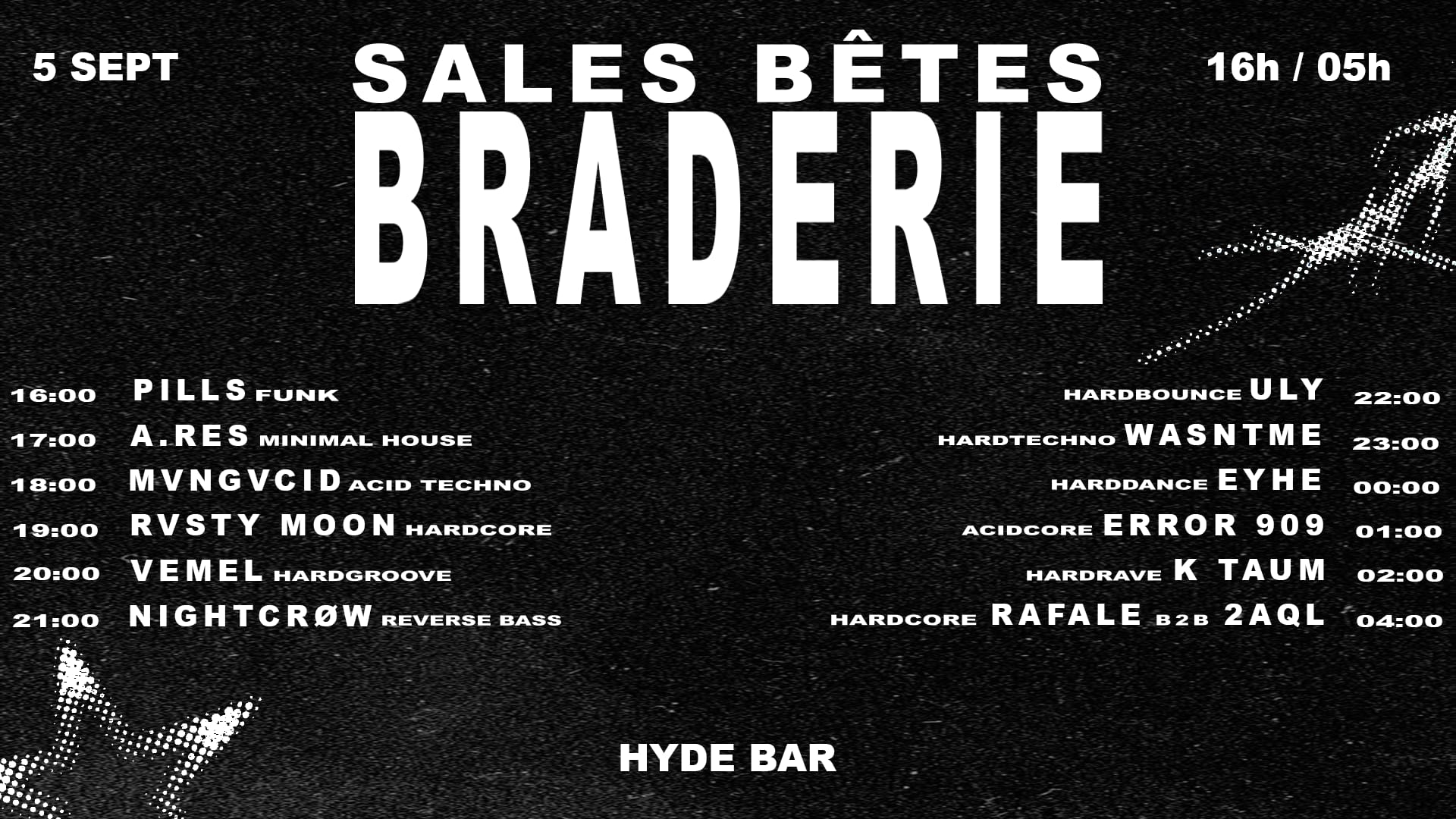 Sales Bêtes Braderie
