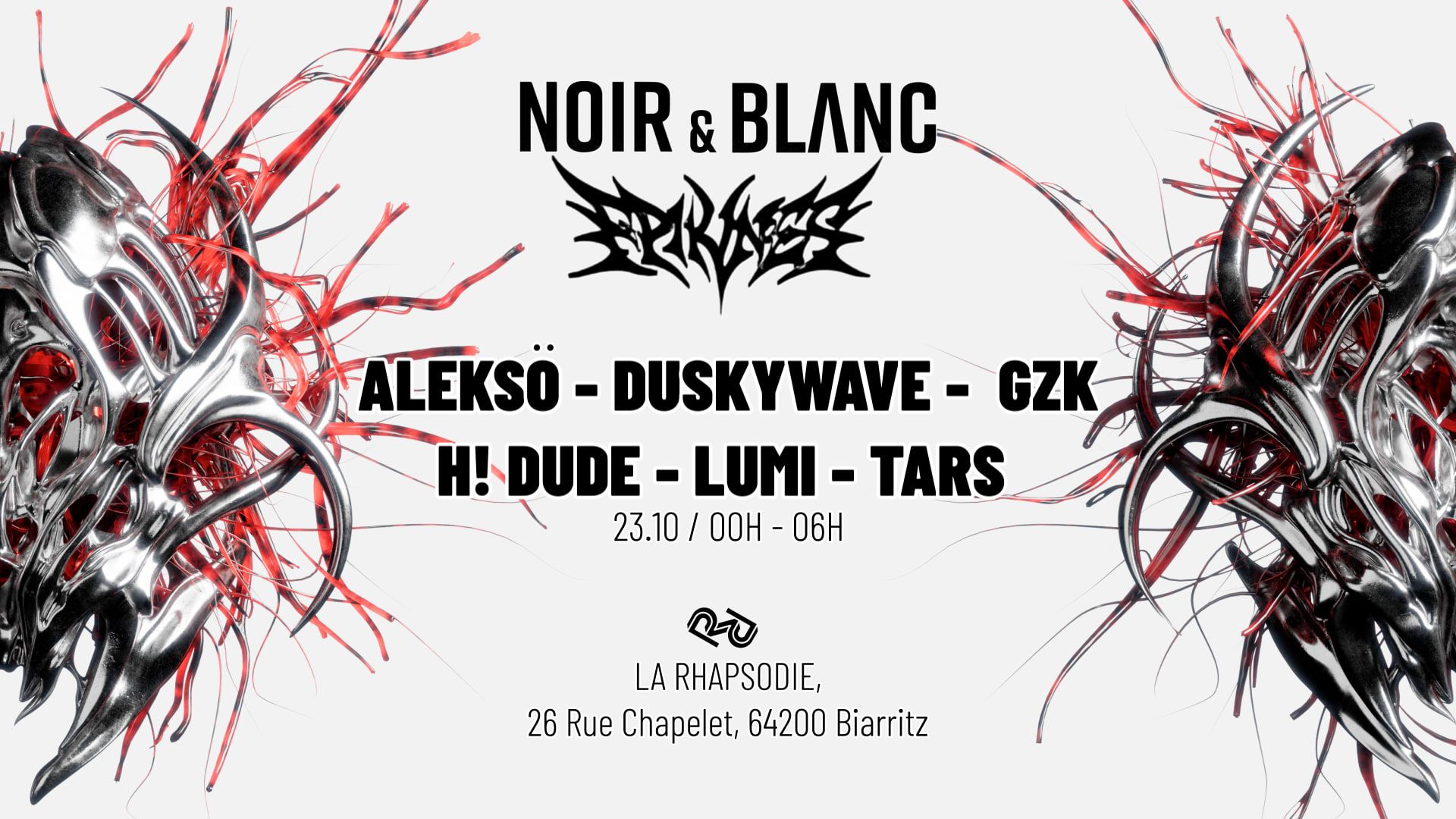 La Rhapsodie // Noir & Blanc // Epiknes - H! Dude - Tars