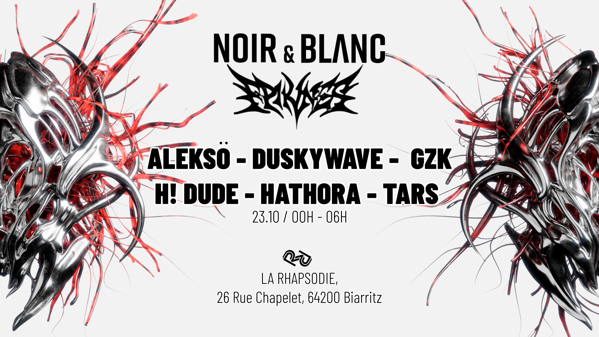 La Rhapsodie // Noir & Blanc // Epiknes - H! Dude - Tars