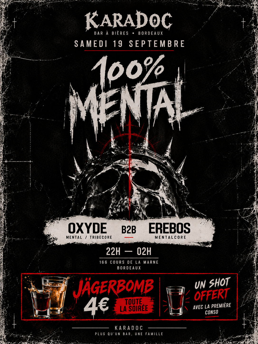💀 100% Mental — Oxyde B2b Erebos