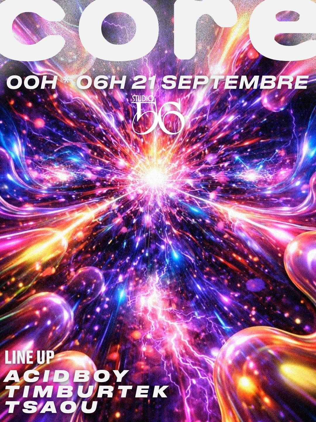Core W/ Acidboy , Timbertek, Tsaou