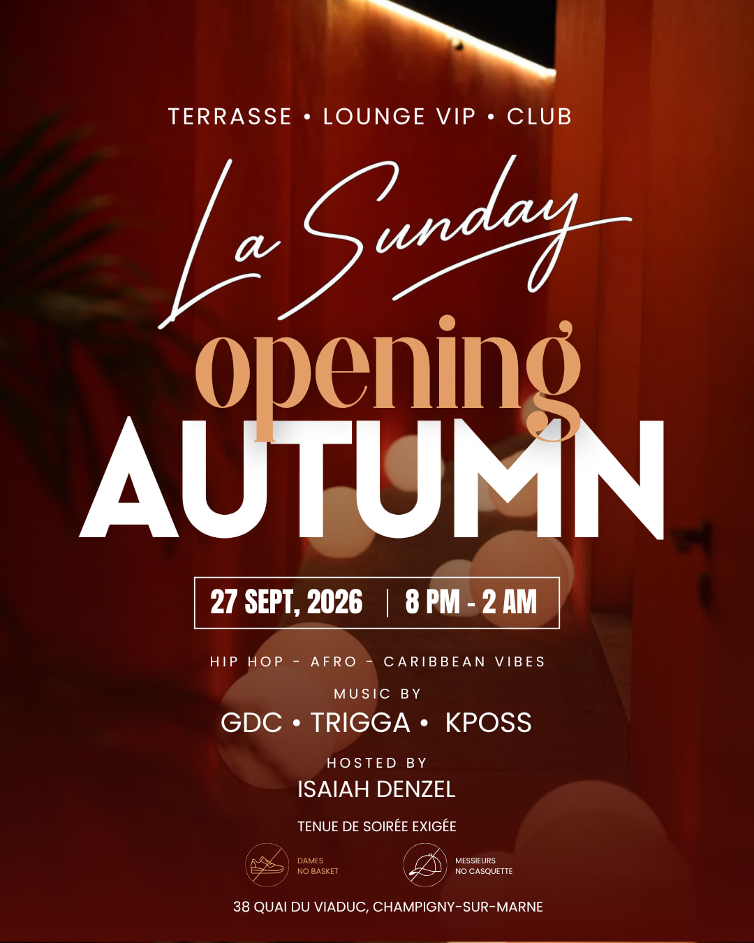 La Sunday — Opening Autumn 🍂
