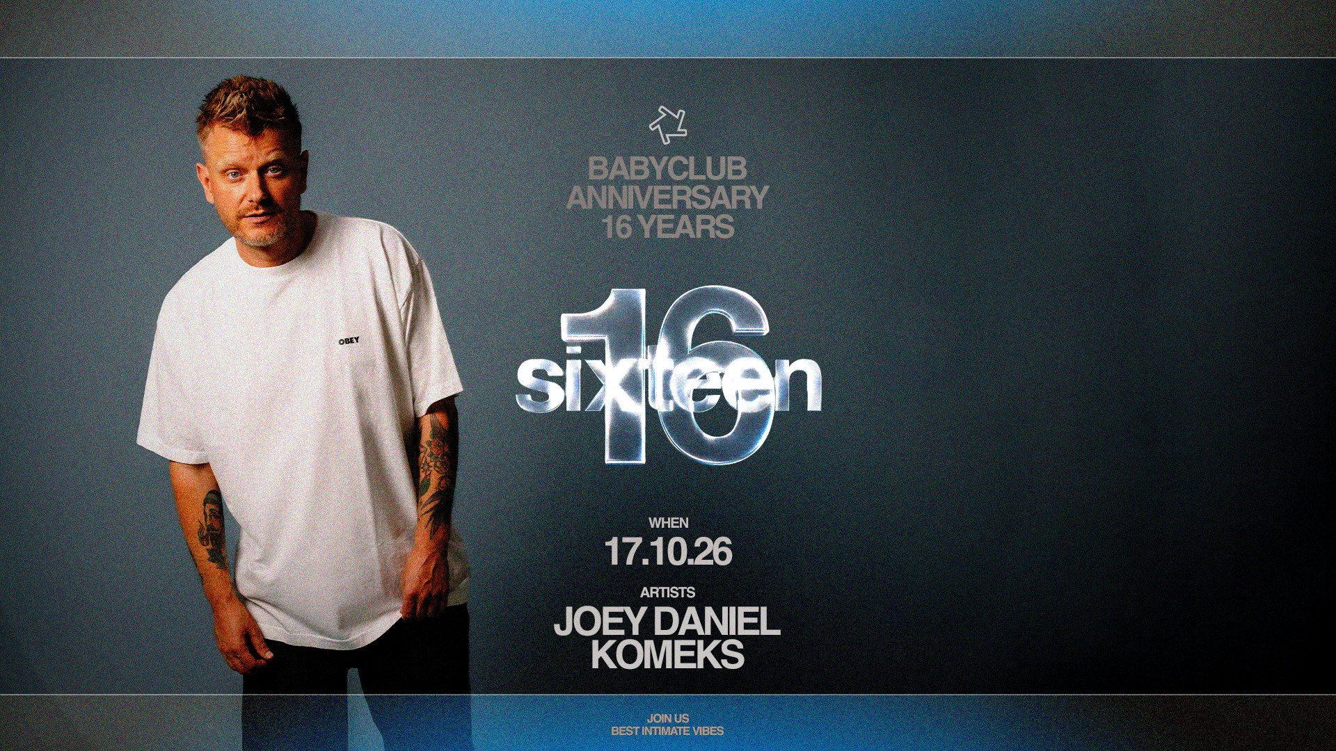 Baby Anniversary 16 Years : Joey Daniel + Komeks