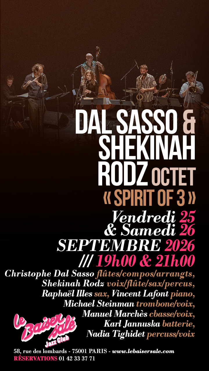 Album Release • Dal Sasso & Shekinah Rodz [Jazz]