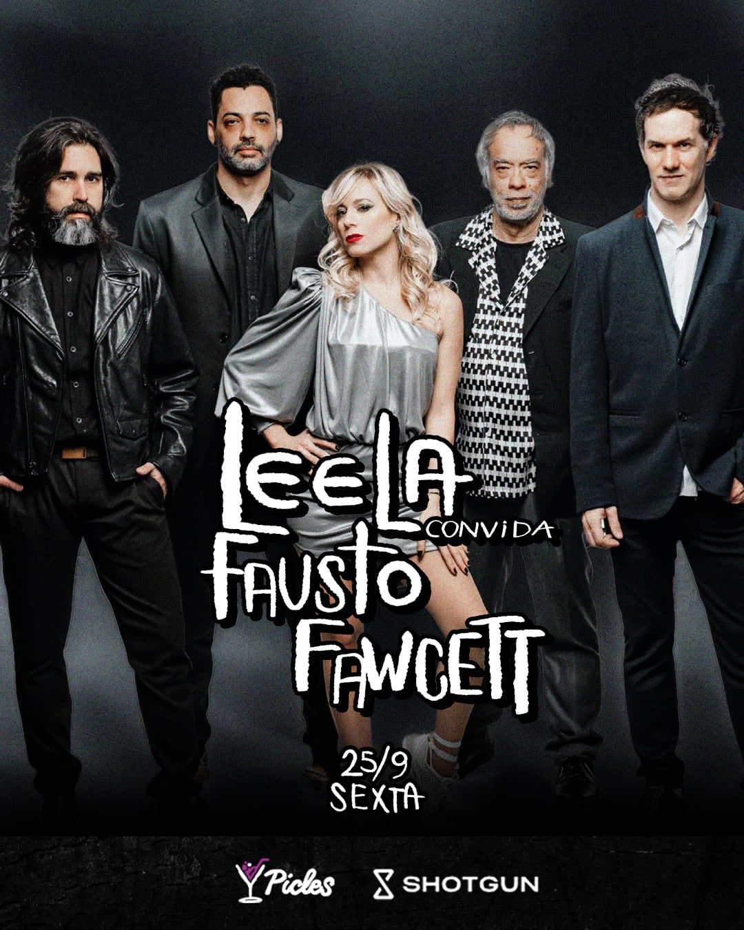 Leela Convida Fausto Fawcett + Theo Mizu + Dj Lebre