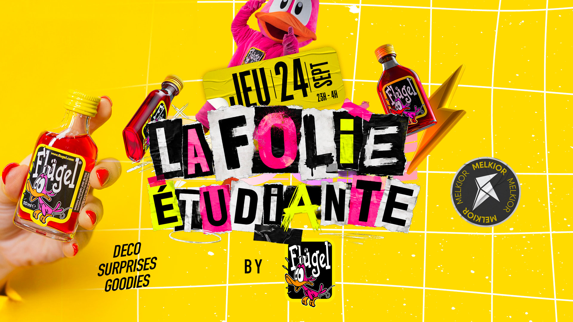 Soiree Etudiante - Flügel - Jeudi 24 Septembre