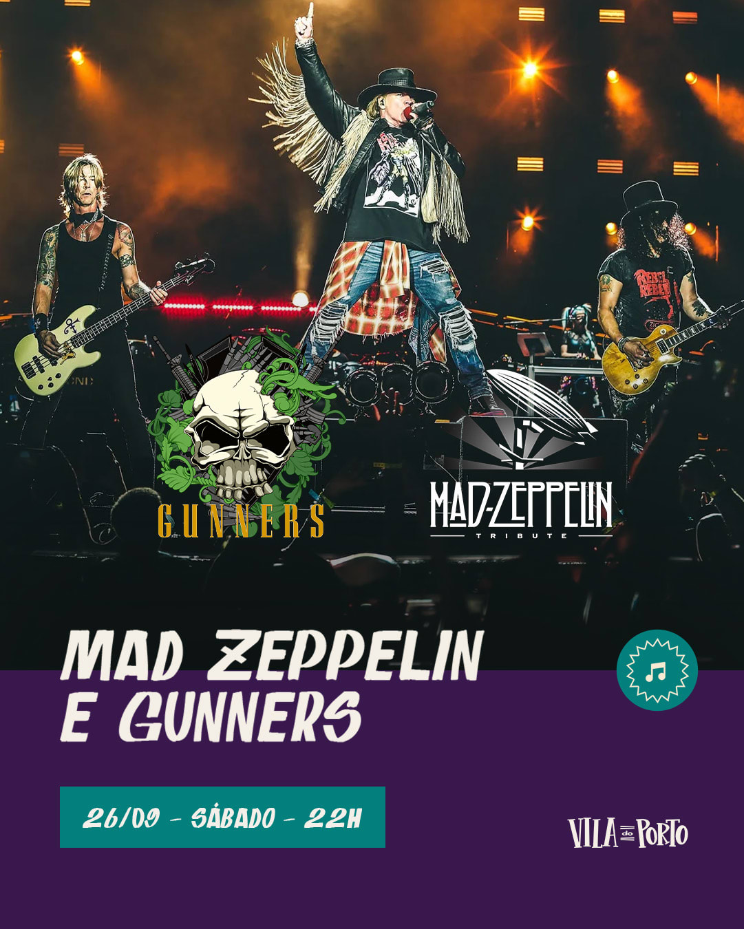 Mad Zeppelin + Gunners