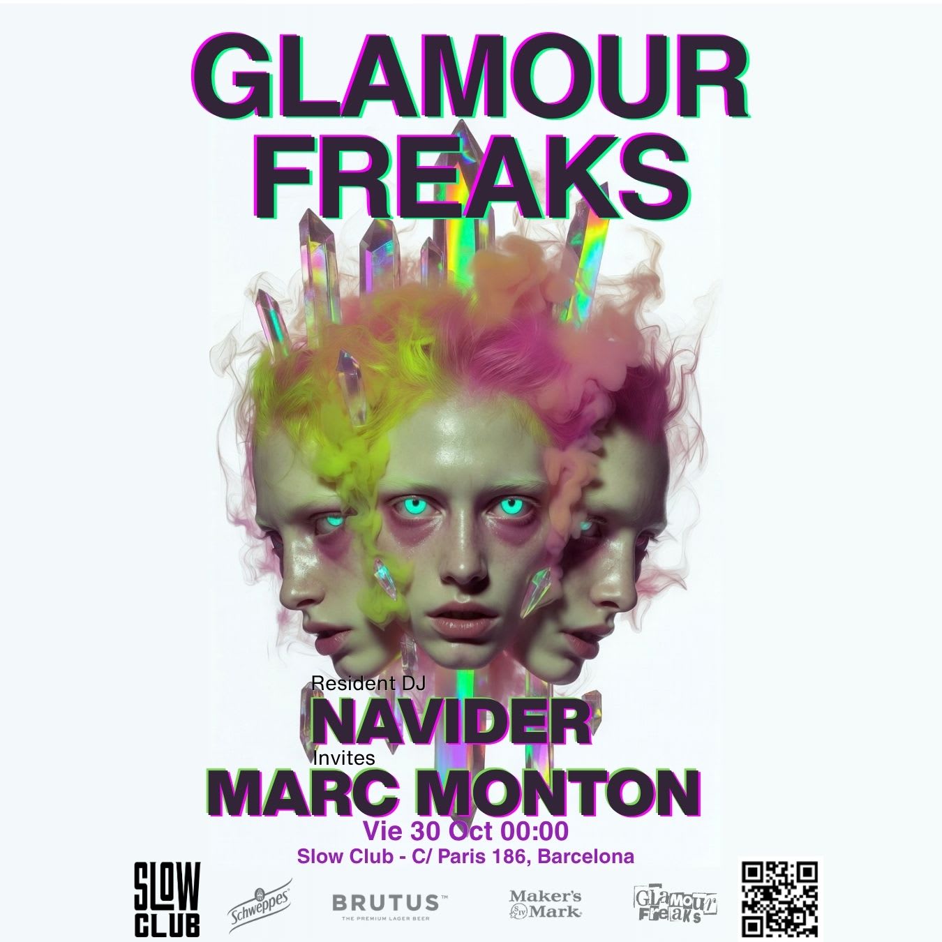 Glamour Freaks: Navider + Marc Monton | [Drink Included]