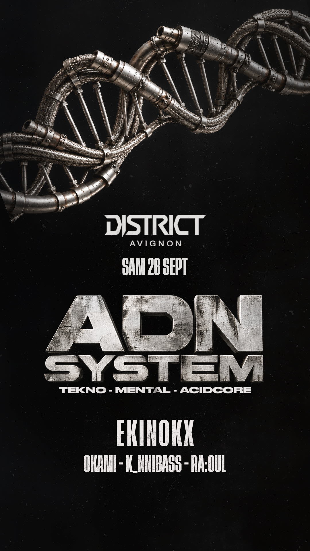 Adn System 001 : Special Guest Ekinokx