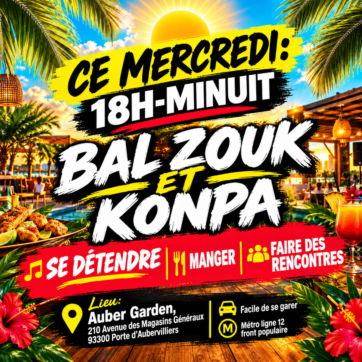 Family Zouk Et Konpa: Soirée