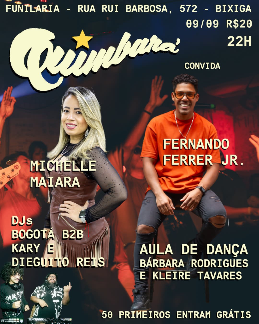 Quarta Latina Com Banda Quimbará Na Funilaria - 09/09