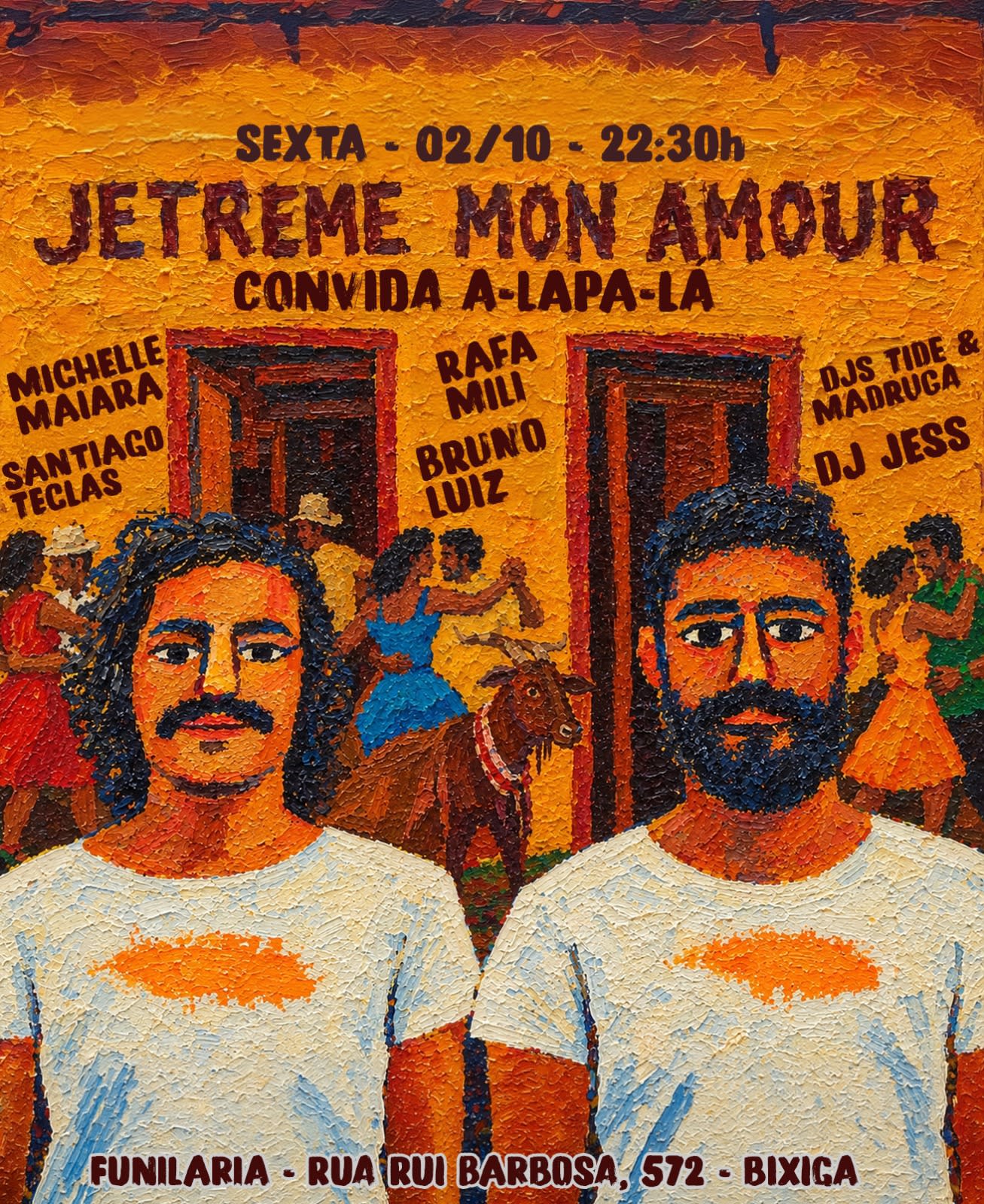 Jetreme Convida A-Lapa-Lá Na Funilaria - Sexta - 02/10