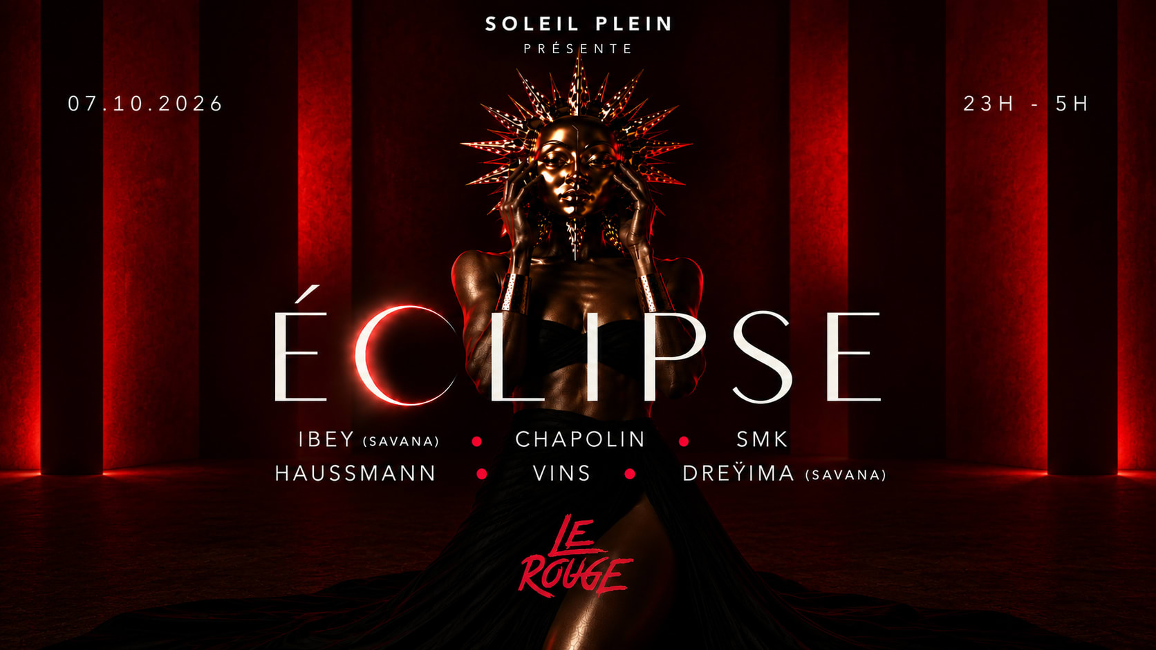 Soleil Plein - Rouge Pigalle - 7 Octobre