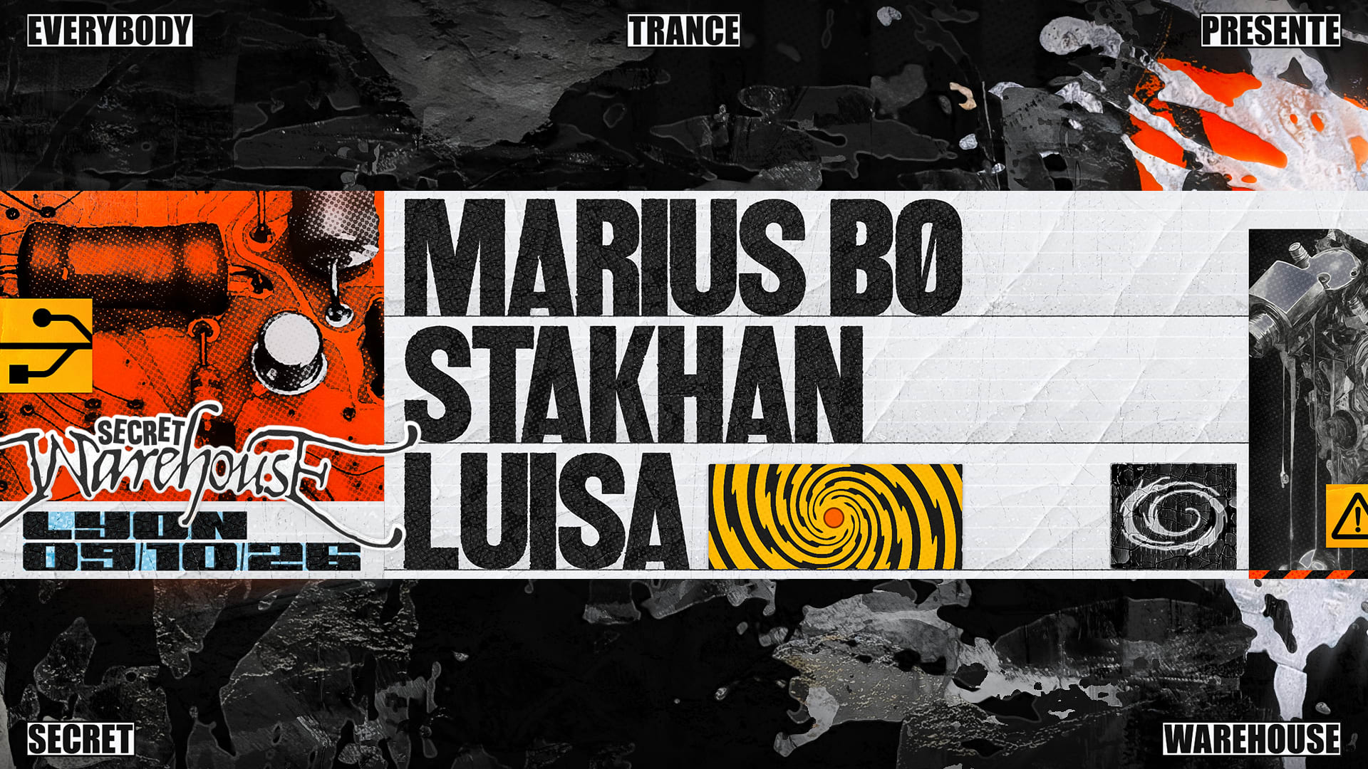 Everybody Trance : Marius Bø, Luisa, Stakhan @ Warehouse